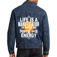 Classic Retro  Motivation Women My Favorite Men Denim Jacket | Artistshot