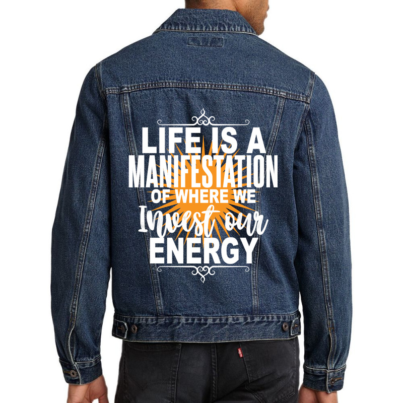 Classic Retro  Motivation Women My Favorite Men Denim Jacket | Artistshot