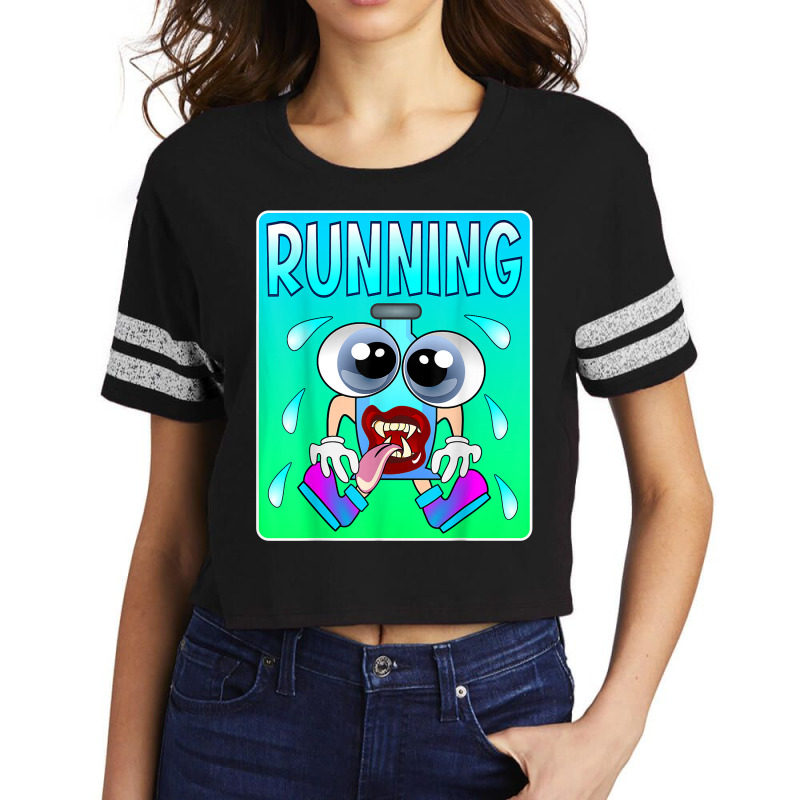 Friendly Reminder To Drink More Water, Running T Shirt Scorecard Crop Tee by tognifx | Artistshot