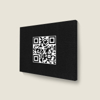 Art Qr Code Landscape Canvas Print | Artistshot