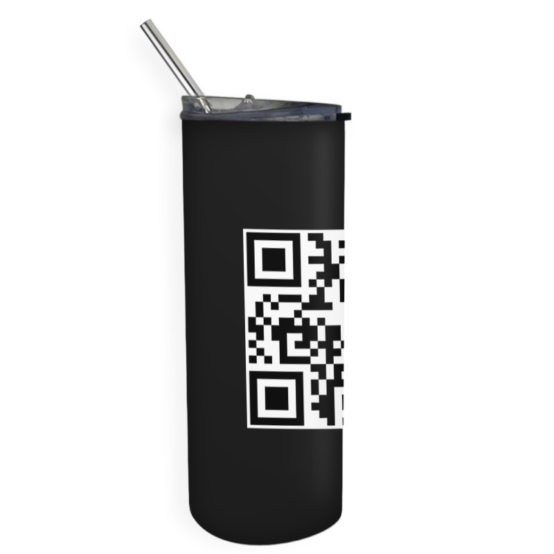 Art Qr Code Skinny Tumbler | Artistshot