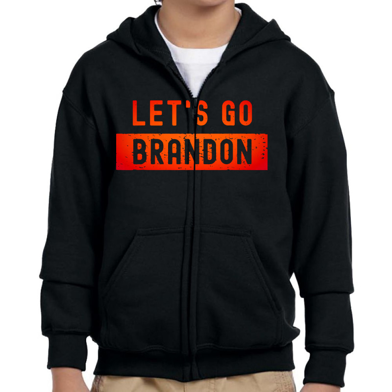 Branden Funny Conservative Youth Zipper Hoodie | Artistshot