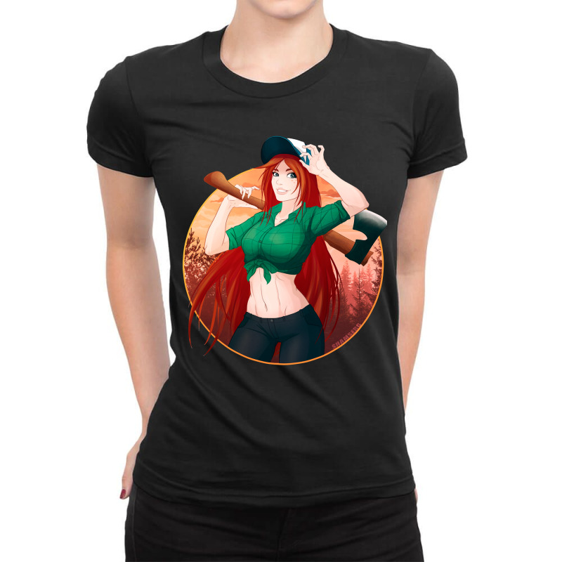 Graphic Picture  Tv Show Mens Funny Ladies Fitted T-Shirt by HoofandTalon | Artistshot