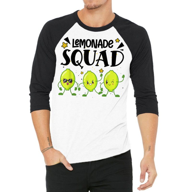 Lemonade Squad Summer Funny Lemon Fruit Lovers T Shirt 3/4 Sleeve Shirt by survisgn | Artistshot