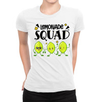 Lemonade Squad Summer Funny Lemon Fruit Lovers T Shirt Ladies Fitted T-shirt | Artistshot