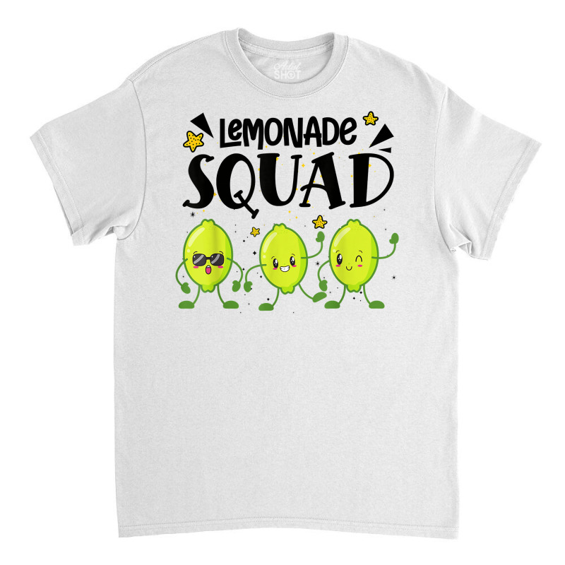 Lemonade Squad Summer Funny Lemon Fruit Lovers T Shirt Classic T-shirt by survisgn | Artistshot