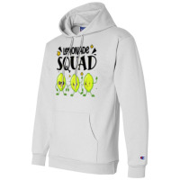 Lemonade Squad Summer Funny Lemon Fruit Lovers T Shirt Champion Hoodie | Artistshot