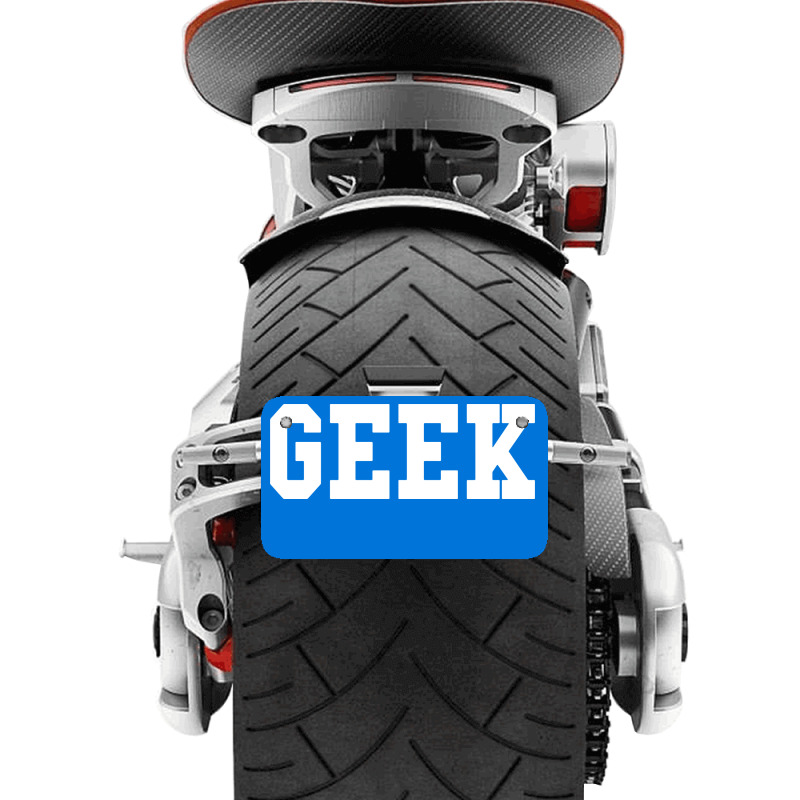 Geek Nerd Motorcycle License Plate | Artistshot