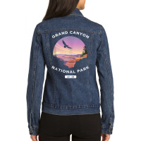 Grand Canyon Arizona Us National Park Travel Hiking Tank Top Ladies Denim Jacket | Artistshot