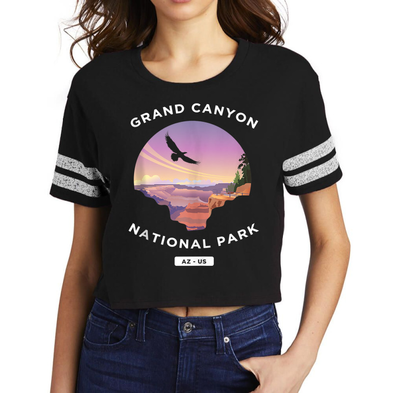 Grand Canyon Arizona Us National Park Travel Hiking Tank Top Scorecard Crop Tee | Artistshot