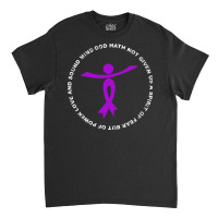 Alzheimers Awareness T  Shirt God Hath Not Given Spirit Of Fear Power Classic T-shirt | Artistshot