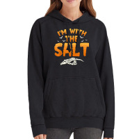 I'm With The Salt Halloween Couples Costume T Shirt Vintage Hoodie | Artistshot