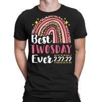 Happy Twosday 2022 Shirt Pink Leopard Twos Day 22222 T Shirt,black,sma T-shirt | Artistshot