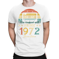 Vintage 1972 Retro Cassette 1972 50th Birthday 50 Years Old T Shirt T-shirt | Artistshot