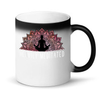 Heavily Meditated   Spiritual Daily Meditation Yoga T Shirt Magic Mug | Artistshot