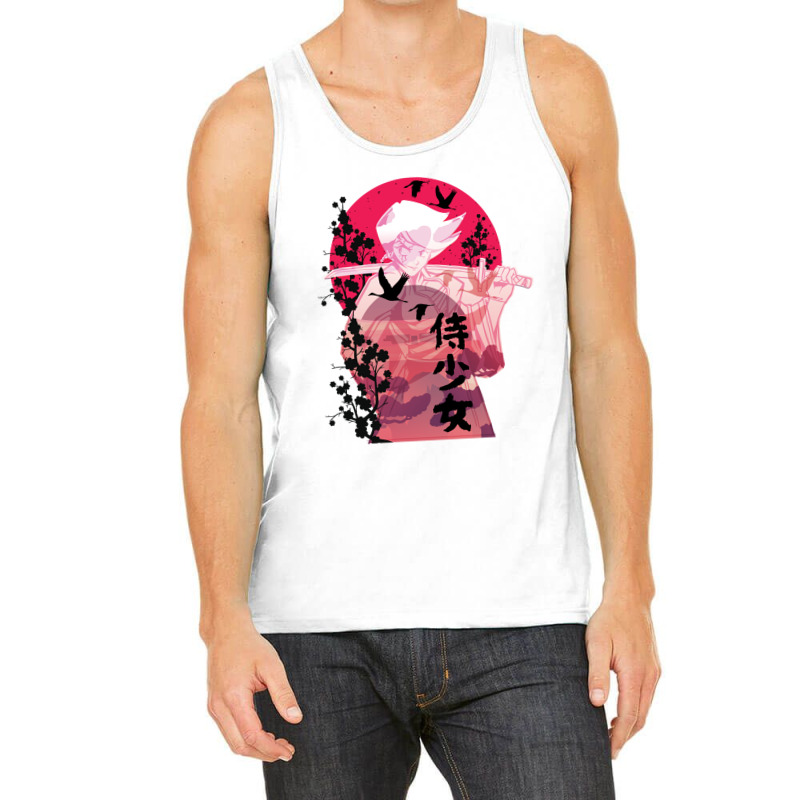 Samurai Woman Anime Tank Top | Artistshot