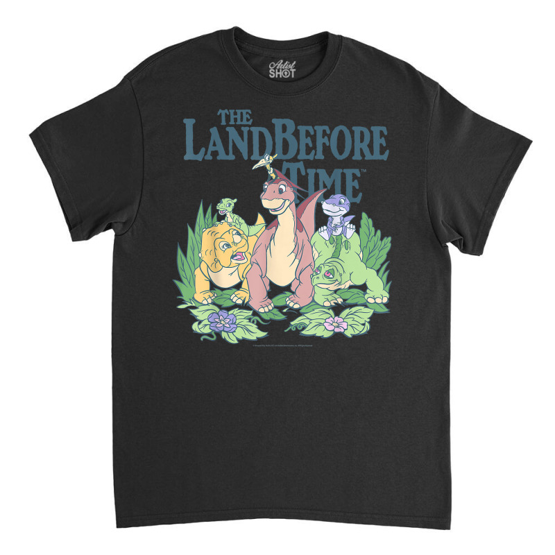 Land Before Time Pastel Dinosaur Friends T Shirt Classic T-shirt | Artistshot