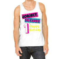 Object Or Cake Happy Birthday 1 Family Matching Confetti T Shirt Tank Top | Artistshot