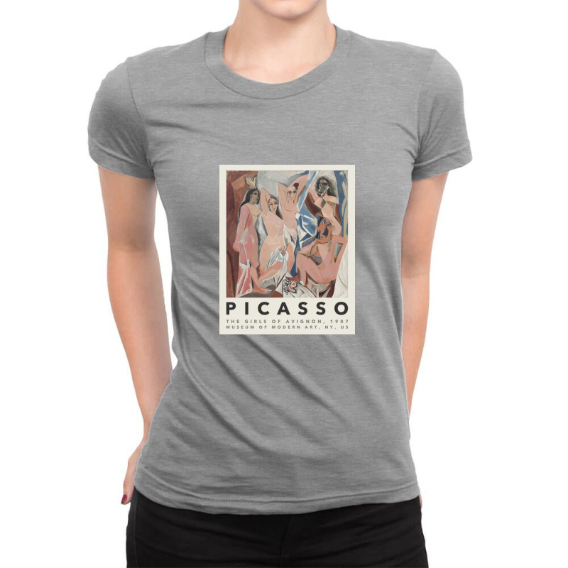 The Girls Of Avignon Ladies Fitted T-Shirt by ErnestVarnell | Artistshot