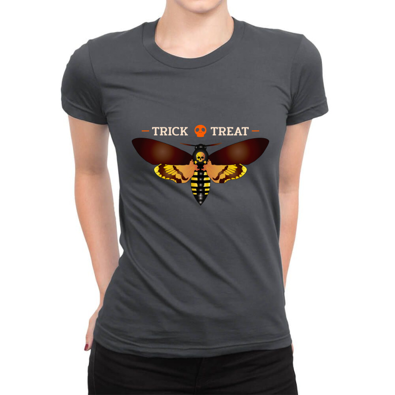 Trick Or Treat Ladies Fitted T-Shirt by Chiks | Artistshot