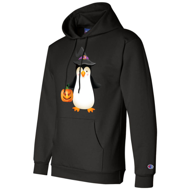 Penguin Halloween Penguin Costume Tuxedo Halloween Design 11 Champion Hoodie | Artistshot