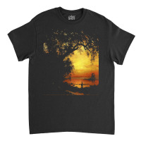 Famous Paintings T  Shirt Island Of New Providence By Albert Bierstadt Classic T-shirt | Artistshot