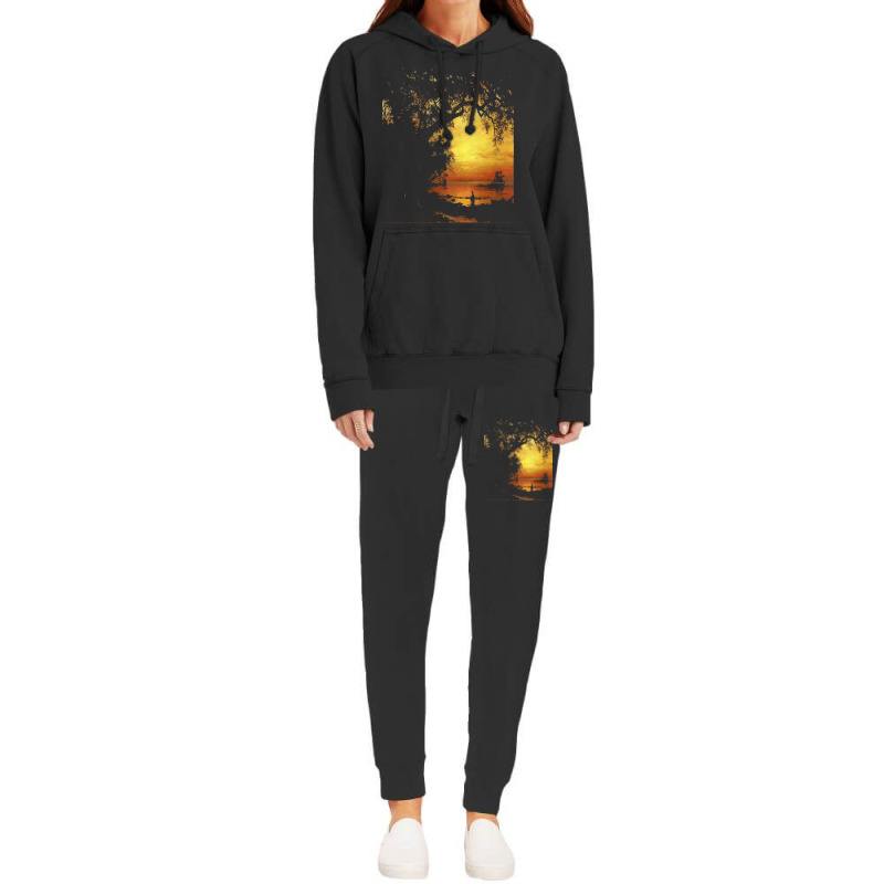 Famous Paintings T  Shirt Island Of New Providence By Albert Bierstadt Hoodie & Jogger set by rwilliamson105 | Artistshot