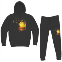 Famous Paintings T  Shirt Island Of New Providence By Albert Bierstadt Hoodie & Jogger Set | Artistshot