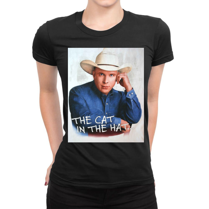 Garth Brooks Nine Lives Ladies Fitted T-Shirt by dunduds | Artistshot