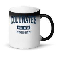 Coldwater Mississippi Ms Vintage Athletic Sports Design T Shirt Magic Mug | Artistshot