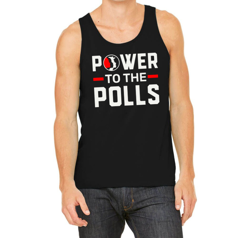 Women's March   Power To The Polls Tank Top | Artistshot