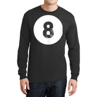 Funny 8 Ball Magic Eight Ball Billiards Black Tank Top Long Sleeve Shirts | Artistshot