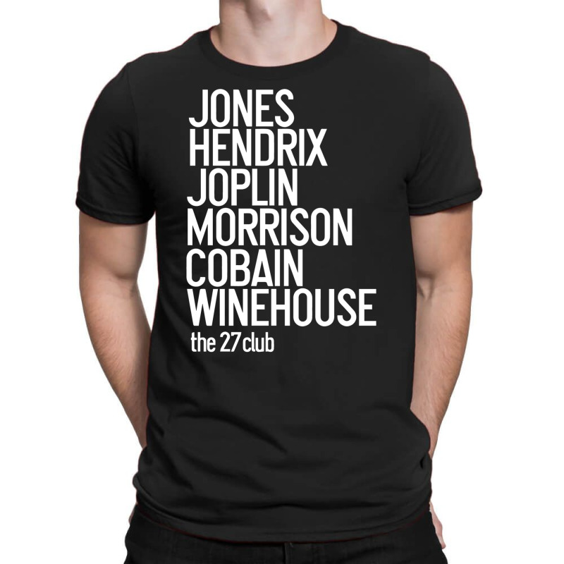 Jones Hendrix Morrison Joplin Cobain.. T-shirt | Artistshot