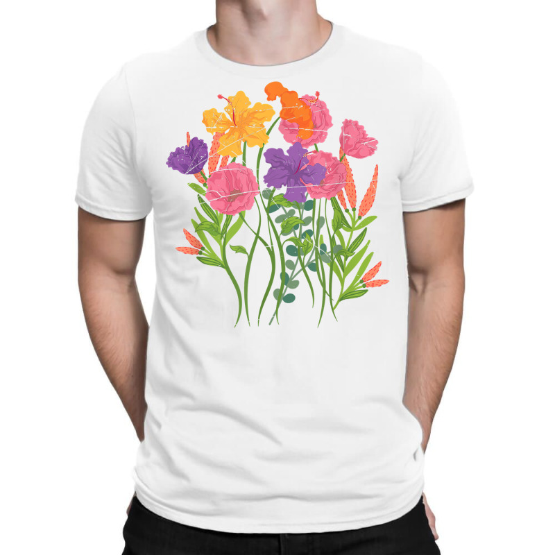 Botanical Garden Flowers Botanist Wildflower Botanical T Shirt T-Shirt by survisgn | Artistshot