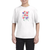 Cute Flowers Youth Tee | Artistshot