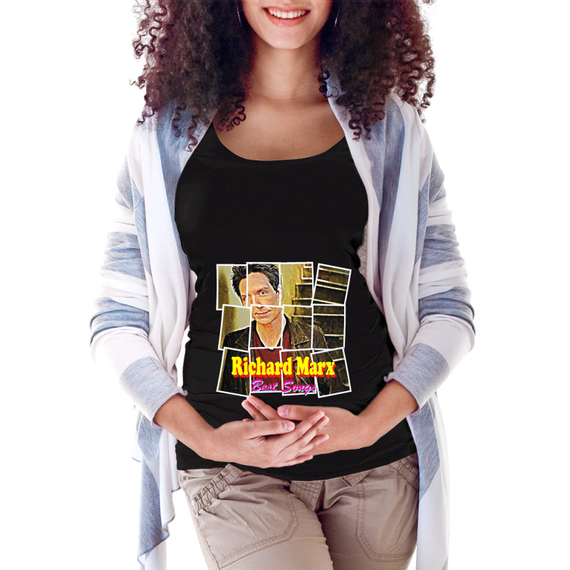 Richard Marx Singer Maternity Scoop Neck T-shirt by Agustin | Artistshot