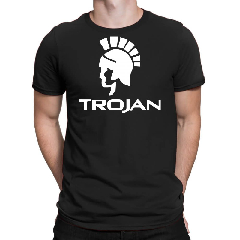 Custom Trojan Condoms T-shirt By Mdk Art - Artistshot