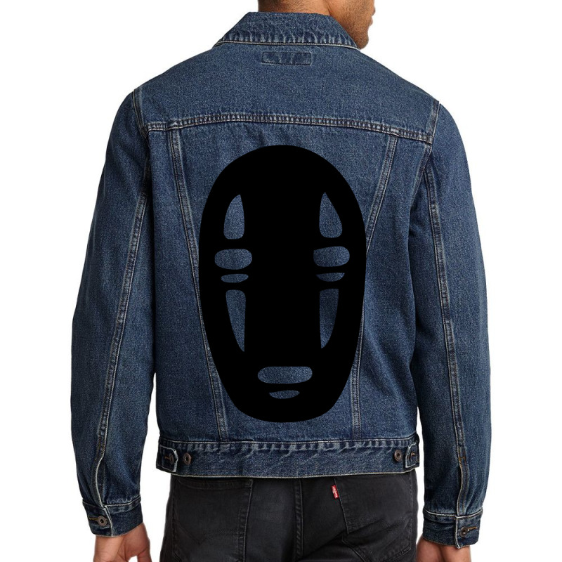 No Face Spirited Away Halloween Men Denim Jacket by Melissa Store | Artistshot