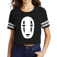 Noface Spirited Away Halloween Scorecard Crop Tee | Artistshot