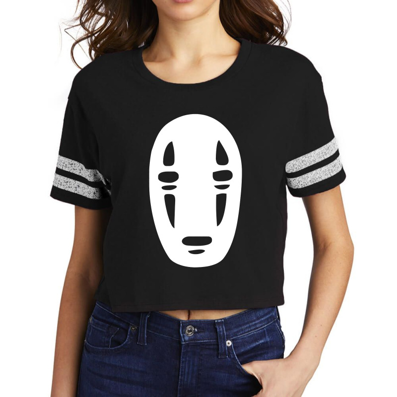 Noface Spirited Away Halloween Scorecard Crop Tee by Melissa Store | Artistshot