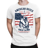 Boxing Lover Boxer Legend American Boxer King Of The Ring 434 T-shirt | Artistshot