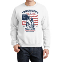 Boxing Lover Boxer Legend American Boxer King Of The Ring 434 Crewneck Sweatshirt | Artistshot