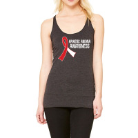 Aplastic Anemia Awareness T  Shirt Aplastic Anemia Awareness Ribbon T Racerback Tank | Artistshot