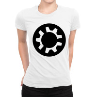 Kubuntu Ladies Fitted T-shirt | Artistshot