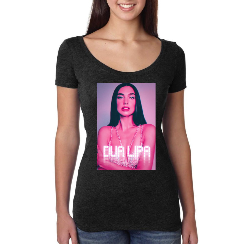 Dua  Future Nostalgic Pink Women's Triblend Scoop T-shirt by Stephan R | Artistshot