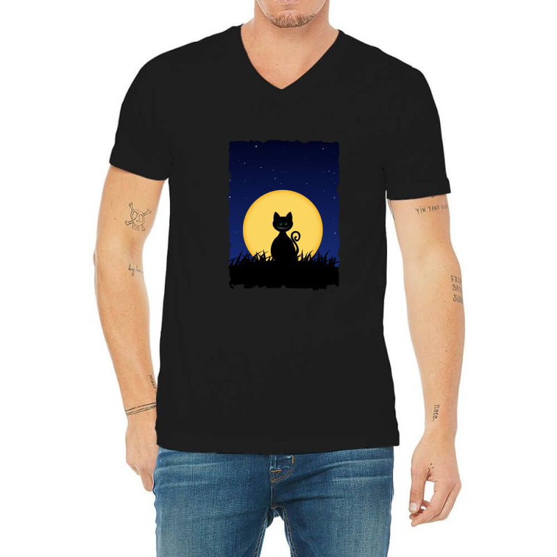 Halloween Starrynight V-neck Tee | Artistshot