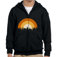 The Last Day Of Summer Youth Zipper Hoodie | Artistshot