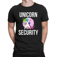 Unicorn Security Funny Unicorns T-shirt | Artistshot