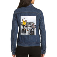 Cartoon Character Skete  Women My Favorite Ladies Denim Jacket | Artistshot