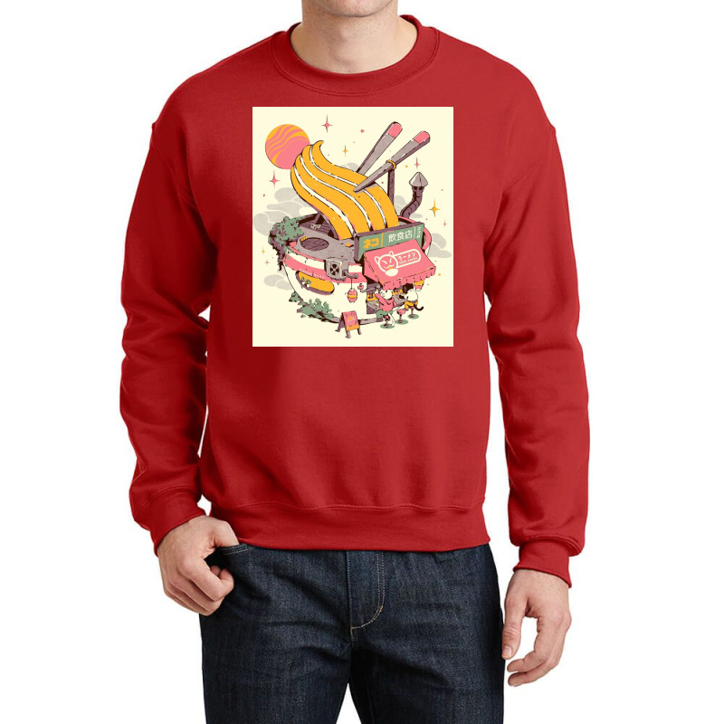 Ramen Bowl Restaurant Crewneck Sweatshirt | Artistshot